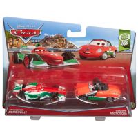 Mattel Cars 2 Autíčka 2ks - Francesco Bernoulli a Giuseppe Motorosi 2