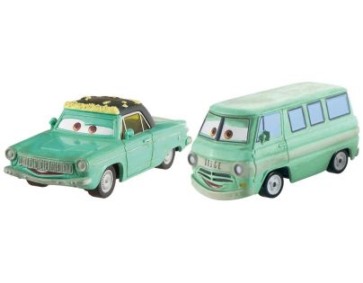 Mattel Cars 2 Autíčka 2ks - Rusty Klink a Dusty Klenk