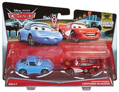 Mattel Cars 2 Autíčka 2ks - Sally a McQueen