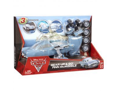 MATTEL V3038 - Cars 2 - Zařaď a jeď - Finn raketa