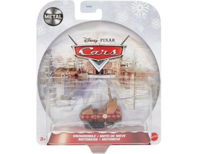 Mattel GYD63 Cars auta zimní kolekce Snowmobile