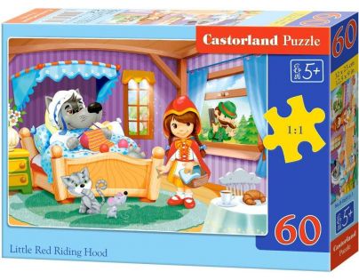 Castorland Puzzle Červená karkulka 60 dílků