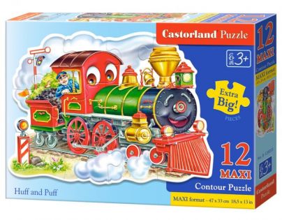 Castorland Puzzle 12 Maxi Lokomotiva