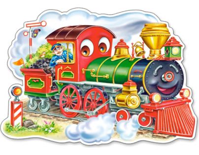 Castorland Puzzle 12 Maxi Lokomotiva