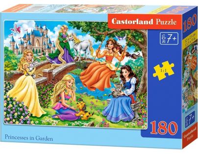 Castorland Puzzle Princezny v zahradě 180 dílků