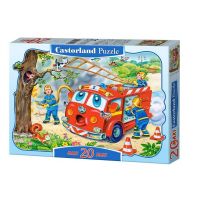 Castorland Puzzle maxi Hasičské auto 20 dílků 2