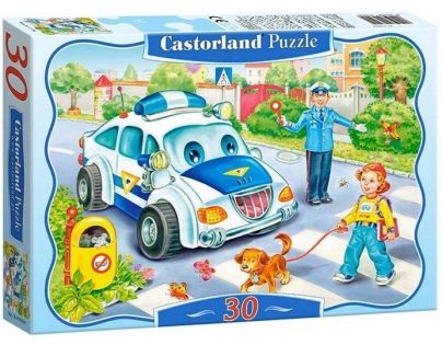 Castorland Puzzle Bezpečnost především 30 dílků