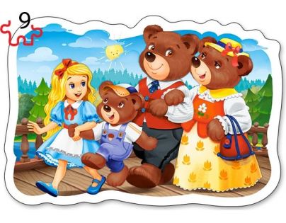 Castorland Puzzle 4 v 1 mini Pohádky