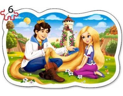 Castorland Puzzle 4 v 1 mini Zamilované pohádky