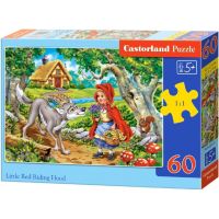 Castorland Puzzle Červená karkulka s vlkem 60 dílků 2