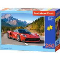 Castorland Puzzle Červené auto v horách 260 dílků 2