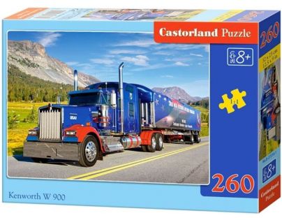 Castorland Puzzle Kamion Kenworth W900 260 dílků