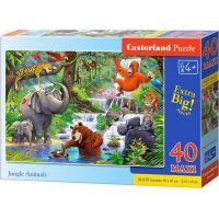 Castorland Puzzle maxi Zvířata z džungle 40 dílků 2