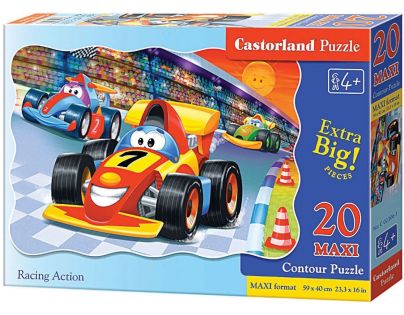 Castorland Puzzle maxi Závod formulí 20 dílků