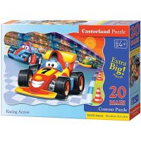 Castorland Puzzle maxi Závod formulí 20 dílků 2