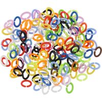 Teddies Céčka barevná 150 ks plast v sáčku - Poškozený obal 2