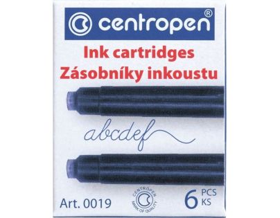 Centropen Inkoustové bomičky 6 ks
