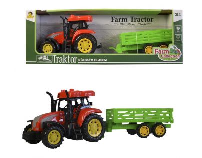 Made Česky mluvící Traktor s přívěsem IC