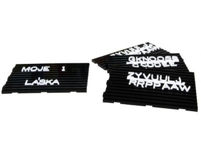 Chemoplast Abeceda skládačka - Poškozený obal