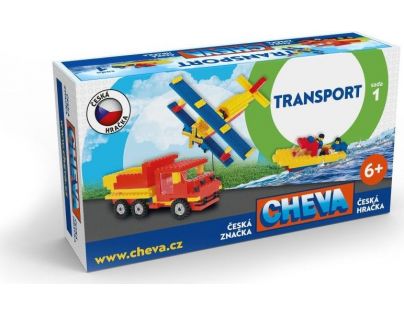 Cheva Stavebnice Basic v krabice 309 dílků