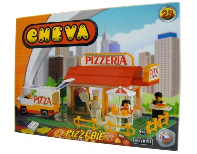 CHEVA 11023 - Stavebnice CHEVA 23 Pizzeria
