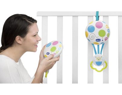 Chicco Houpátko s melodií Ballon Miss Pink do 18 kg