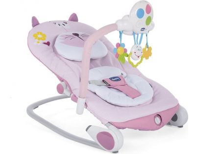 Chicco Houpátko s melodií Ballon Miss Pink do 18 kg