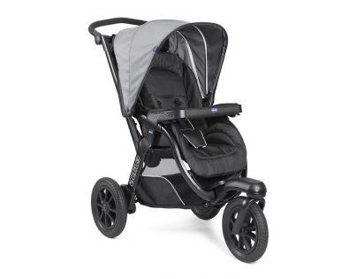 Chicco Kočárek Trio Activ3 s adapt. na uchycení vaničky v autě Dark Grey