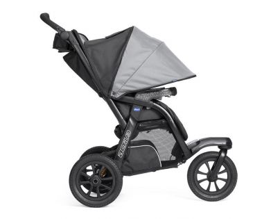 Chicco Kočárek Trio Activ3 s adapt. na uchycení vaničky v autě Dark Grey