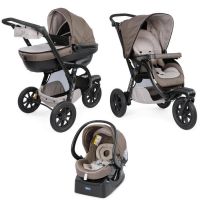 Chicco Kočárek trojkombinace Trio Activ3 - Dove Grey - II. jakost Chicco Kočárek trojkombinace Trio Activ3 - Dove Grey - II. jakost