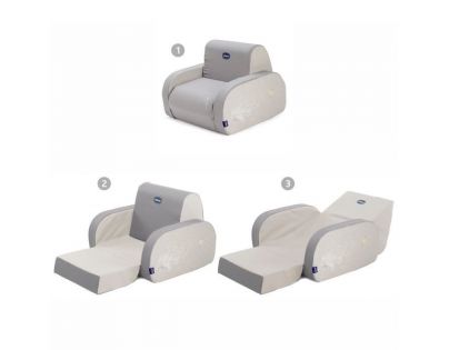 Chicco Křesílko Twist Light grey
