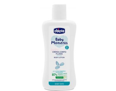 Chicco Mléko tělové Baby Moments z přírodních složek 200 ml
