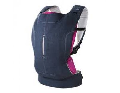 Chicco Nosítko dětské Myamaki Complete Denin Cyclamen