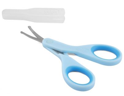 Chicco Nůžky s kulatou špičkou modré