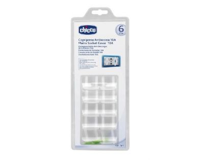 Chicco Bezpečnostní ochrana elektrických zásuvek 10 ks