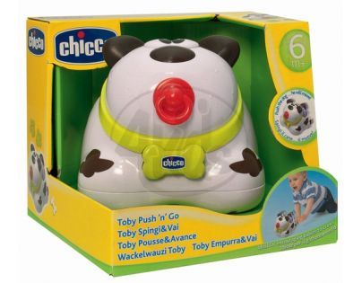 CHICCO Pejsek Toby Push´n´Go