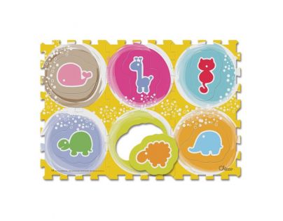Chicco Puzzle pěnové Zvířátka 6ks