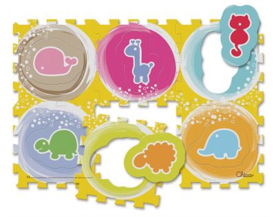 Chicco Puzzle pěnové Zvířátka 6ks