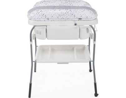 Chicco Stolek přebalovací s vaničkou Cuddle & Bubble Cool Grey