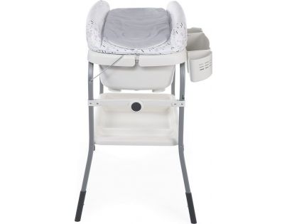 Chicco Stolek přebalovací s vaničkou Cuddle & Bubble Cool Grey