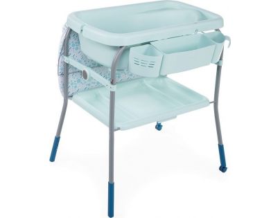 Chicco Stolek přebalovací s vaničkou Cuddle & Bubble Dusty Green