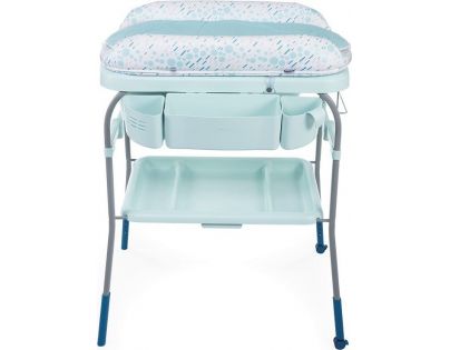 Chicco Stolek přebalovací s vaničkou Cuddle & Bubble Dusty Green