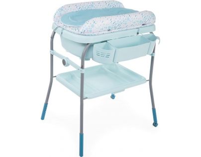 Chicco Stolek přebalovací s vaničkou Cuddle & Bubble Dusty Green