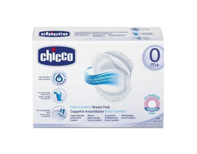 Chicco Tampóny do podprsenky antibakteriální 30 ks