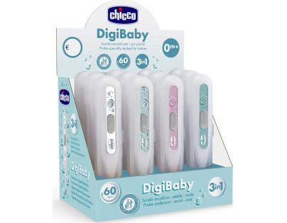 Chicco Teploměr digitální Chicco Digi Baby Pink