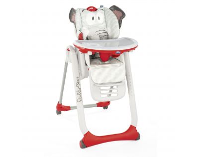 Chicco Židlička jídelní Polly 2 Start Baby Elephant