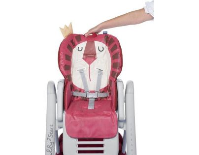 Chicco Židlička jídelní Polly 2 Start - Lion - Poškozený obal