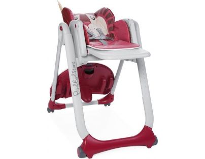 Chicco Židlička jídelní Polly 2 Start - Lion