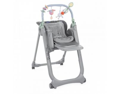 Chicco Židlička jídelní Polly Magic Relax - Anthracite