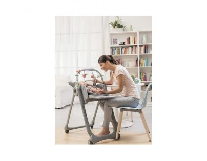 Chicco Židlička jídelní Polly Magic Relax - Anthracite